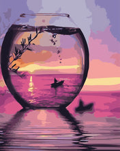 Cargar imagen en el visor de la galería, Reflejo del lago en un vaso de agua