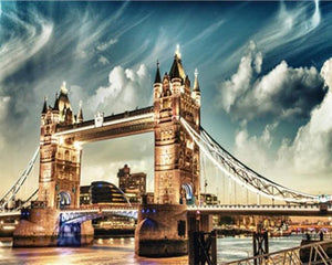 Pintar por números - Magnífico puente de Londres