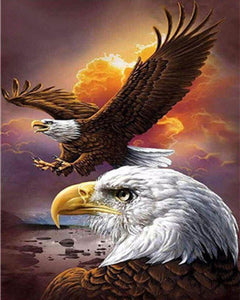 Pintar por números - El águila americana