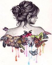 Cargar imagen en el visor de la galería, Pintar por números - Trasero de mariposa