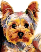 Cargar imagen en el visor de la galería, Punto de Cruz - Yorkshire Terrier