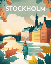 Cargar imagen en el visor de la galería, Diamond Painting - Cartel de viaje Estocolmo