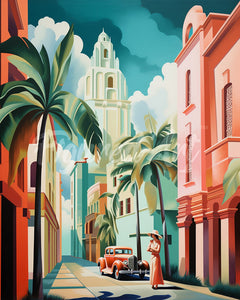 Diamond Painting - Cuba Art Deco