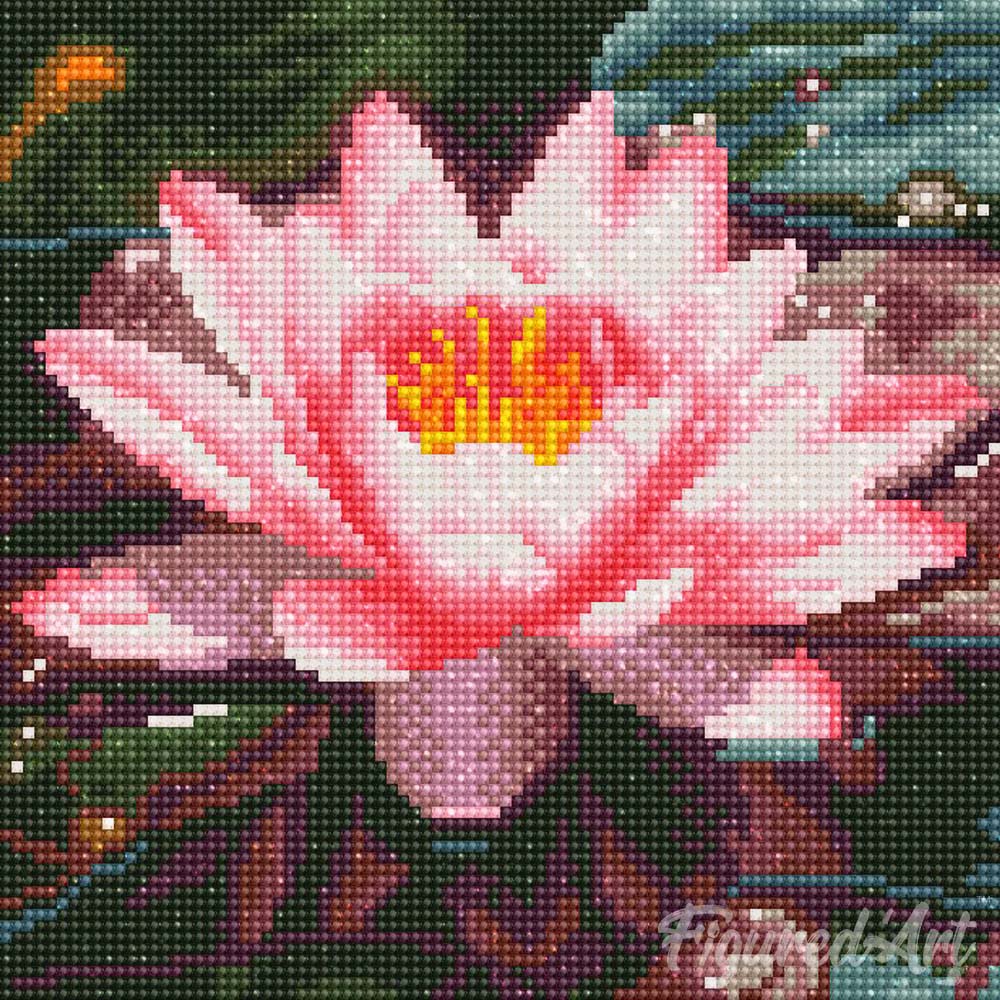 Figured'Art Mini Diamond Painting Art 5D kit completo 25x25cm Tela Arrotolata Interamente da Ricoprire di Diamonds Rotondi - Scimmia Fantasy con Fiori - Pittura Diamante - Attività Creativa per Adulti Figured'Art Mini Diamond Painting Art 5D kit completo 25x25cm Tela Arrotolata Interamente da Ricoprire di Diamonds Rotondi - Scimmia Fantasy con Fiori - Pittura Diamante - Attività Creativa per Adulti