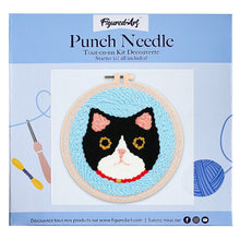 Cargar imagen en el visor de la galería, Punch Needle Cabeza de Gato