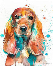 Cargar imagen en el visor de la galería, Diamond Painting - Perro de orejas grandes