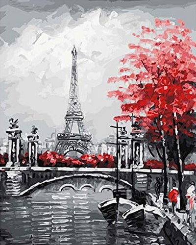 Diamond Painting - Vista de París
