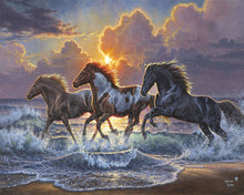 Cargar imagen en el visor de la galería, Pintar Por Números - Trío de caballos - Figuredart - Intermedio Animales Caballos Novedades