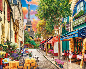 Calle en París - Pintura por Numero (50x40) – Fun At Home Chile