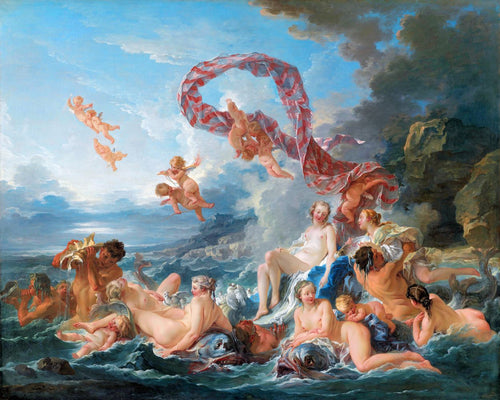 Punto de Cruz Diamante - El Triunfo de Venus - François Boucher