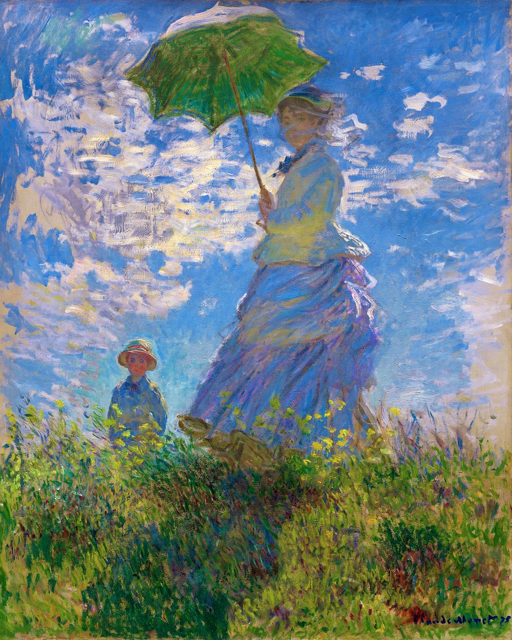 Pintar por números - The Walk - Monet