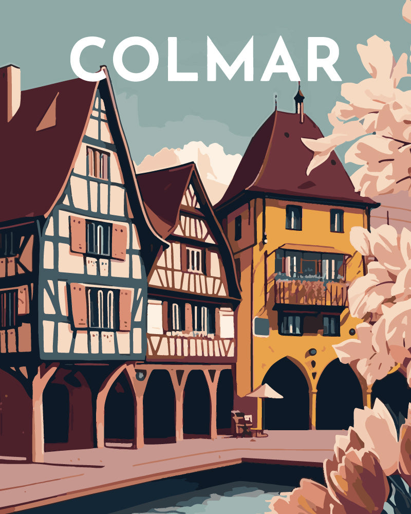 Póster de viaje Colmar