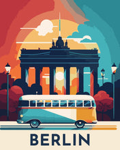 Cargar imagen en el visor de la galería, Póster de viaje Berlín