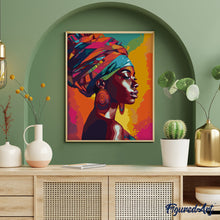 Cargar imagen en el visor de la galería, Dama Africana Vívida