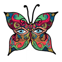 Cargar imagen en el visor de la galería, Puzzle de madera - Mariposa Encantadora