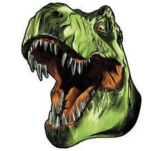 Cargar imagen en el visor de la galería, Puzzle de madera - Cabeza de T-Rex