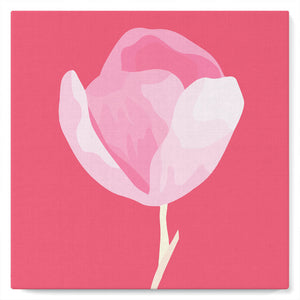Pintar por números lienzo 20x20 cm paisaje tulipanes- Figured Art- Lloc  d'Art