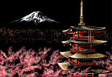 Cargar imagen en el visor de la galería, Arte Para Rascar - Arte Para Rascar - Monte Fuji En Japón - Figuredart