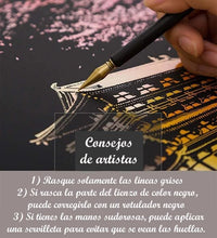 Cargar imagen en el visor de la galería, Arte Para Rascar - Arte Para Rascar - Panorama de La Torre Eiffel - Figuredart