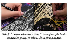 Cargar imagen en el visor de la galería, Arte Para Rascar - Arte Para Rascar - Panorama de La Torre Eiffel - Figuredart