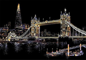 Arte Para Rascar - Arte Para Rascar - Puente En Londres - Figuredart