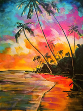 Cargar imagen en el visor de la galería, Pintar por números - Colores de playa