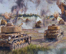 Cargar imagen en el visor de la galería, Pintar por números - Guerra de los tanques