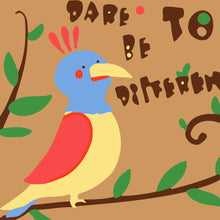 Cargar imagen en el visor de la galería, Pintar por números niños - Pájaro exótico