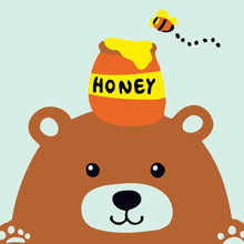 Cargar imagen en el visor de la galería, Pintar por números niños - Oso y miel