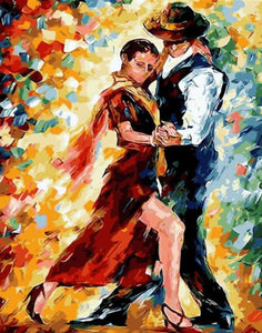 Pintar Por Números - Baile En Pareja - Figuredart - Baile Romanticismo