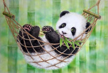 Cargar imagen en el visor de la galería, Pintar Por Números - Balanceo Del Panda - Figuredart - Animales Pandas