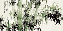 Cargar imagen en el visor de la galería, Pintar Por Números - Bambú Al Viento - Figuredart - Árboles