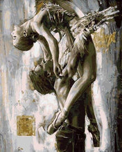 Cargar imagen en el visor de la galería, Pintar Por Números - Belleza De La Fuerza - Figuredart - Baile Desnudos Romanticismo