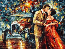 Cargar imagen en el visor de la galería, Pintar Por Números - Besos En La Calle - Figuredart - Romanticismo