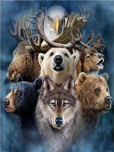 Cargar imagen en el visor de la galería, Pintar Por Números - Cabezas De Animales - Figuredart - Animales
