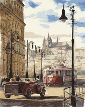 Cargar imagen en el visor de la galería, Pintar Por Números - Calle De Praga - Figuredart - Ciudades