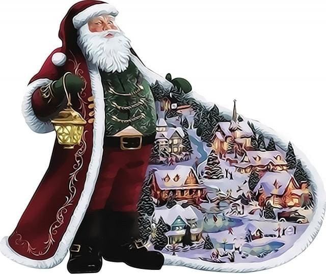 Pintar Por Números - Chaqueta De Santa - Figuredart - Navidad