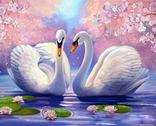 Cargar imagen en el visor de la galería, Pintar Por Números - Cisne Cereza - Figuredart - Animales