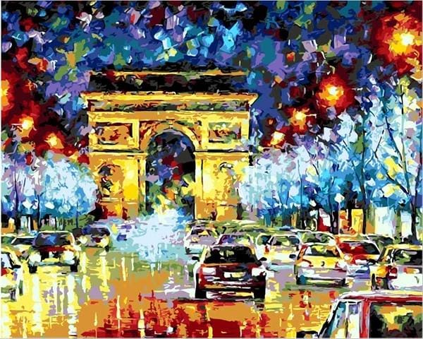 JATOK - Kits De Pintura Por Números Para Adultos, Kits De Pintura Para Principiantes En Símbolos Transparentes