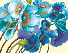 Cargar imagen en el visor de la galería, Pintar Por Números - Flor Azul - Figuredart - Flores