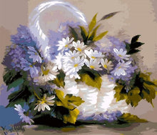 Cargar imagen en el visor de la galería, Pintar Por Números - Flores De Color Púrpura - Figuredart - Flores