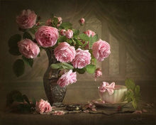 Cargar imagen en el visor de la galería, Pintar Por Números - Flores Retro - Figuredart - Flores