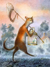 Cargar imagen en el visor de la galería, Pintar Por Números - Gato Amarillo - Figuredart - Animales Gatos