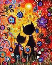 Cargar imagen en el visor de la galería, Pintar Por Números - Gato Dibujos Animados - Figuredart - Animales Gatos