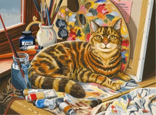 Cargar imagen en el visor de la galería, Pintar Por Números - Gato Pintura - Figuredart - Animales Gatos