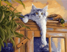 Cargar imagen en el visor de la galería, Pintar Por Números - Gatos Y Patos - Figuredart - Animales Gatos