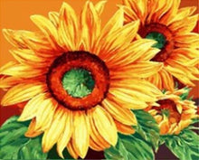 Cargar imagen en el visor de la galería, Pintar Por Números - Girasol Grande - Figuredart - Flores
