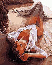 Cargar imagen en el visor de la galería, Pintar Por Números - La Bella Durmiente - Figuredart - Desnudos