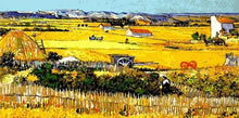 Cargar imagen en el visor de la galería, Pintar Por Números - La Cosecha - Van Gogh - Figuredart - Paisajes Reproducción De Obras De Arte Van Gogh