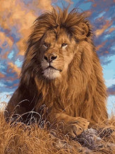 Cargar imagen en el visor de la galería, Pintar Por Números - Leon Coloreado - Figuredart - Animales Leones
